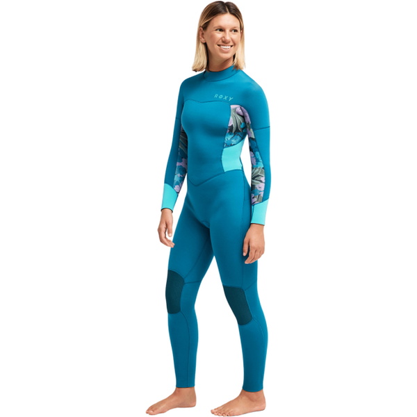 2026 Roxy Womens Swell Natural 4/3mm Back Zip Wetsuit 26BW213512 - Golden Gal